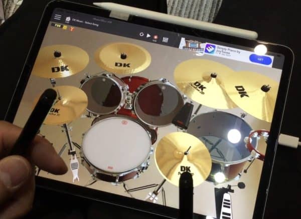 ドラムをアプリで遊ぼう