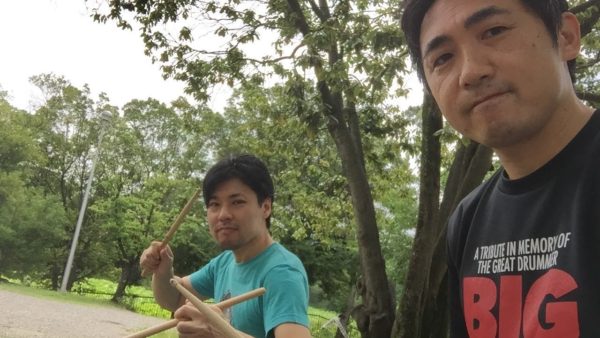 野外ドラム基礎練習会　2020年7月記録