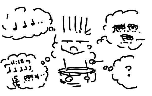 ドラマーの独り言 no.3 ~何か叩いてよ~